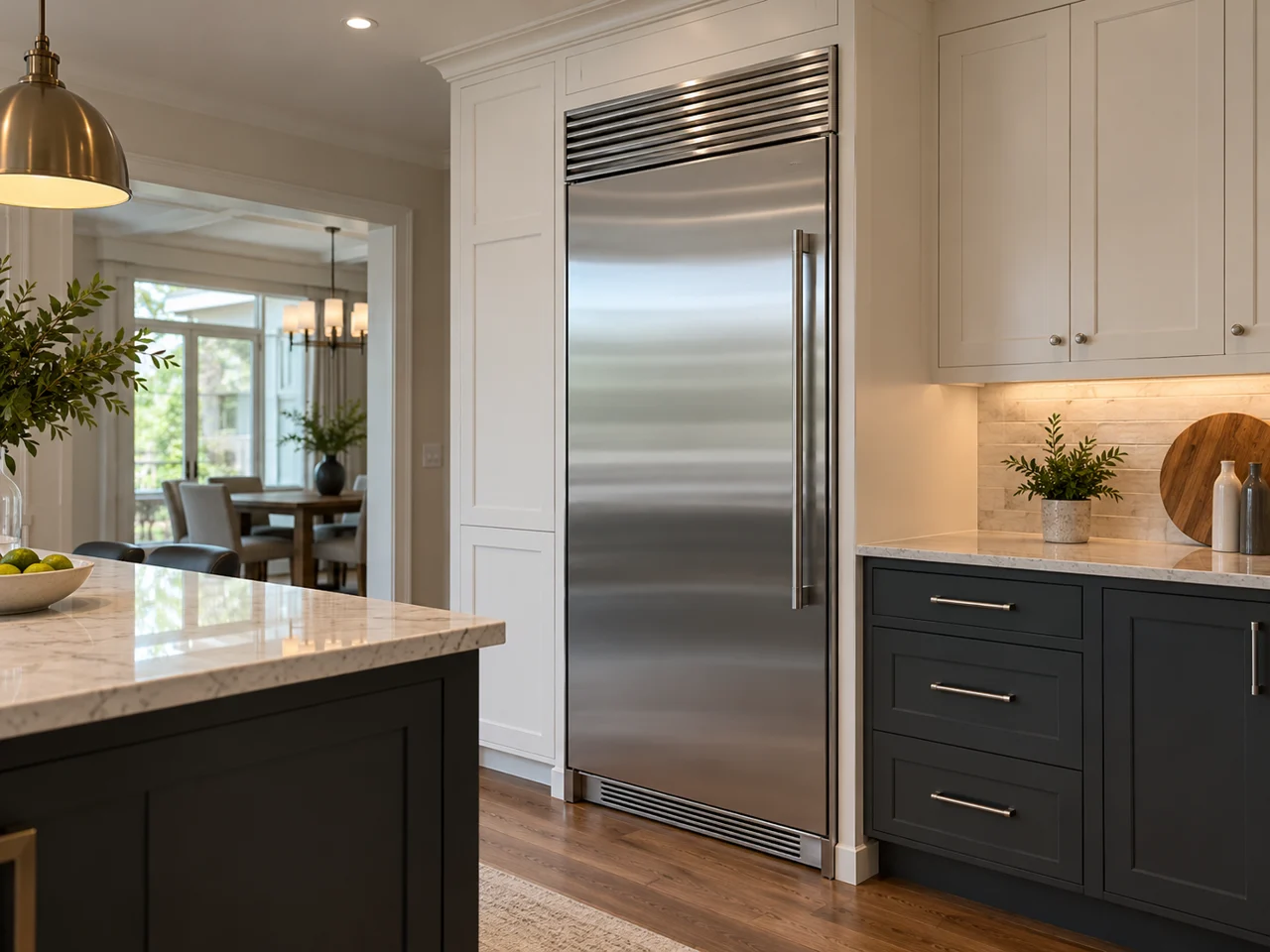 Illustration of Sub-Zero refrigerator