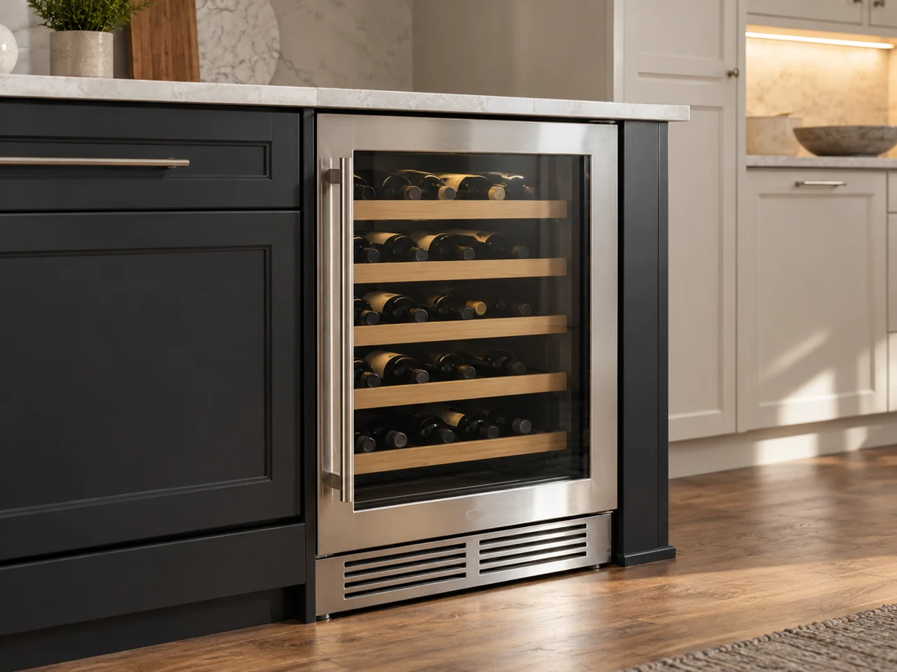 Illustration of Sub-Zero wine cooler