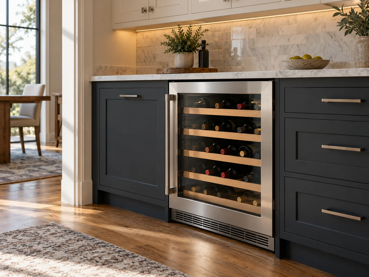 Illustration of Viking wine cooler